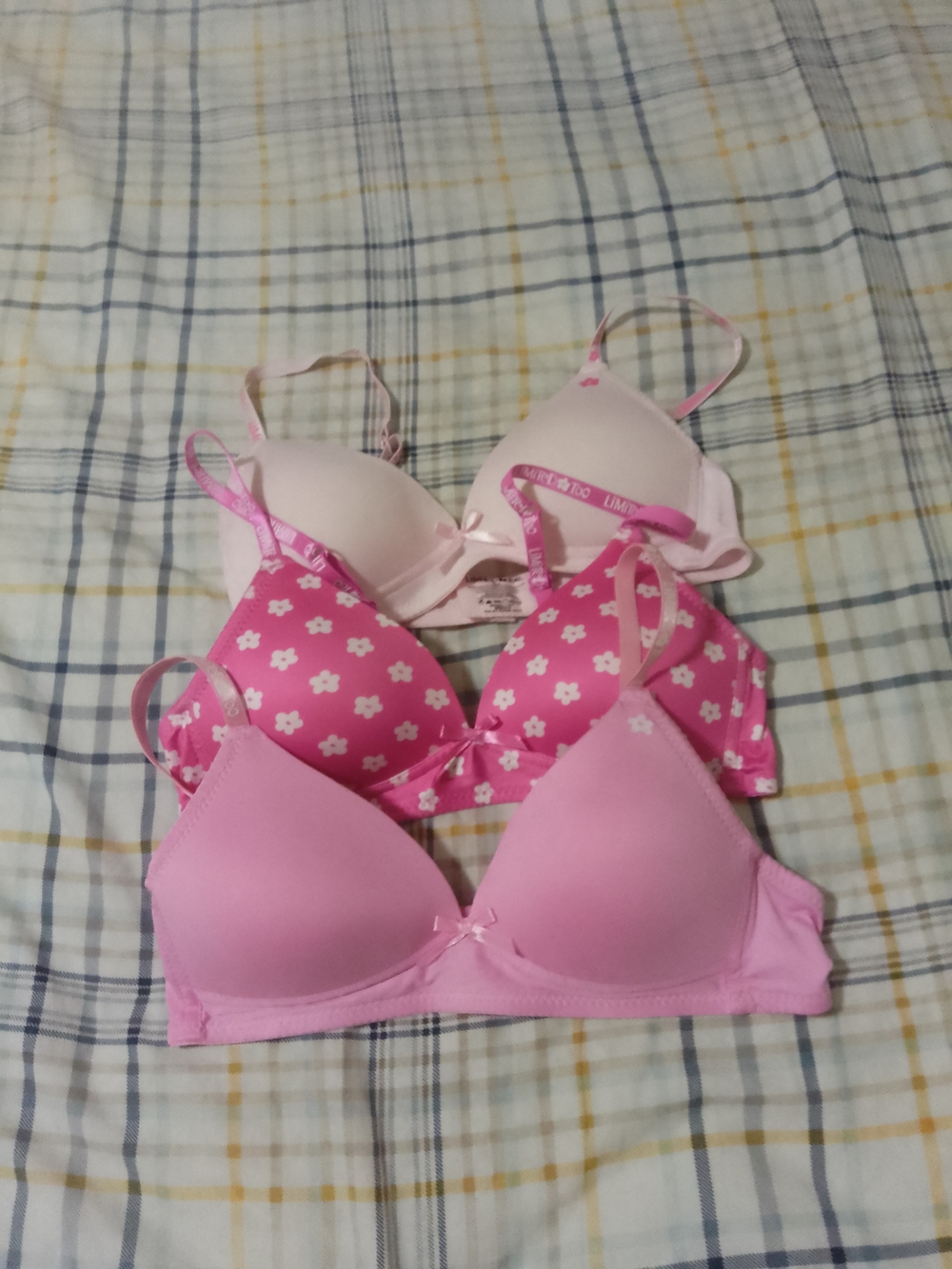 Women's Pink Everyday T-Shirt Bra - Pack of 3